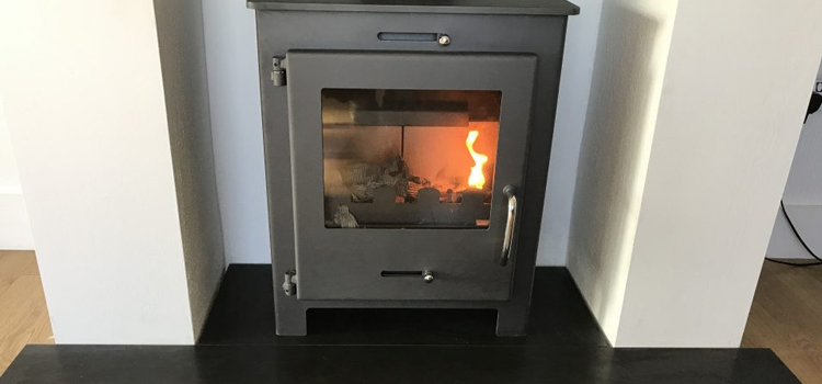 AEG Wood Burning Stove Installation in Abbotsford